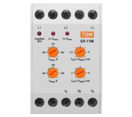 Реле контроля фаз серии ЕЛ-11М (трехфазное)