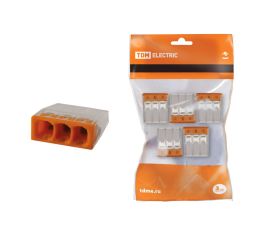 Строительно-монтажные клеммы КБМ-2273 (клеммы быстрого монтажа)