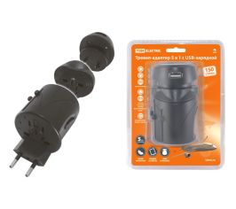 Тревел-адаптеры с USB-зарядкой