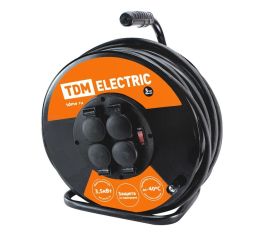 Удлинители силовые на катушке