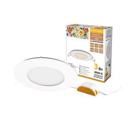 Светильники LED ультратонкие даунлайты СВО Народные