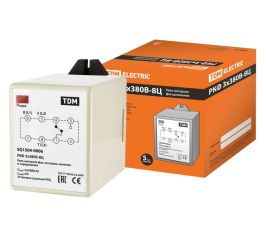 Реле контроля фаз цокольное серии РКФ-8Ц (трехфазное)