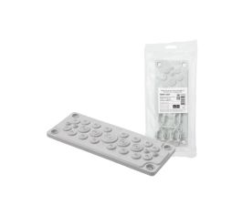 Кабельные вводы мембранные RAL7035 IP54 и IP66 серии КВМ