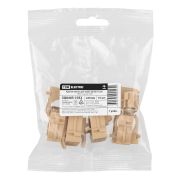 Крепеж-клипса для трубы 20 мм (10 шт) «ЭКО» (сосна) TDM