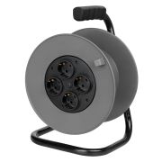 Катушка пластиковая для подключения провода 4 розетки c заземлением TDM (КК4-3100)