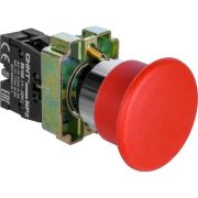 Кнопка управления «Грибок» NP2-BC42 1НЗ IP40 с самовозвратом без подсветки красн. CHINT  (CHINT)