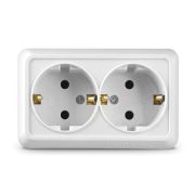 Розетка «Олимп» 2м о/п ЗК