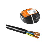 Провод ПВС 5х1,5 ГОСТ (5м), черный TDM