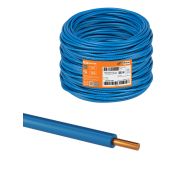 Провод ПуВнг(А)-LS 1х1,0 ГОСТ (800м), синий TDM