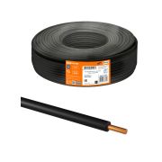 Провод ПуВнг(А)-LS 1х10,0 ГОСТ (100м), черный TDM