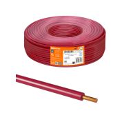 Провод ПуВ 1х10,0 ГОСТ (100м), красный TDM