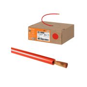 Провод ПуГВнг(А)-LS 1х2,5 ГОСТ в коробке (100м), красный TDM