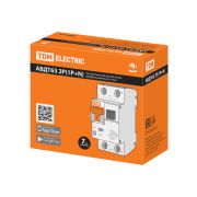 АВДТ 63 2Р(1Р+N) C50 100мА 6кА тип А - Автоматический Выключатель Дифференциального тока TDM