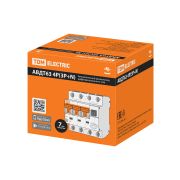 АВДТ 63 4P(3Р+N) C25 300мА 6кА тип А - Автоматический Выключатель Дифференциального тока TDM