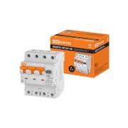 АВДТ 63 4P(3Р+N) C50 300мА 6кА тип А - Автоматический Выключатель Дифференциального тока TDM