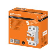 Дифференциальный автоматический выключатель АД2P 2Р С32 300мА 6кА тип АС TDM