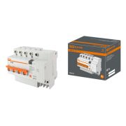 Дифференциальный автомат АД-4 4Р, C40, 30 мА, 4,5 кА, тип АС, TDM