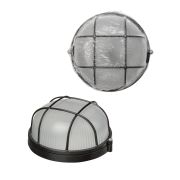 Светильник НПБ1302 черный/круг с реш. 60Вт IP54 TDM