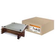 Светильник НПБ 01-3х60-121 УХЛ4 «Бонсай-2» венге 3х60Вт IP20 (490х490х85) TDM