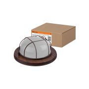 Светильник НПБ1302 венге круг с реш. 60Вт IP54 TDM