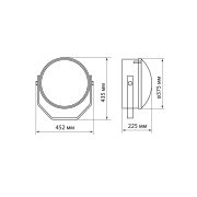 Прожектор ПЗМ-35 500 Вт IP23 Е40 УХЛ1 TDM