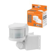 Датчик движения  угловой ДДУ-01 1100Вт, 5-480с, 12м, 5+Лк, 270гр, IP44, TDM