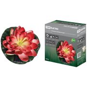 Светильник «Кувшинка розовая» на солнечных батареях, меняет цвет, водный, TDM