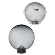 Светильник НТУ 03- 60-252 шар d=250 мм IP54 (дымчатый ПММА, основание плоское ПК, Е27) TDM