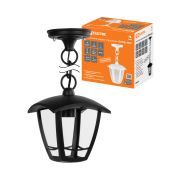 Светильник садово-парковый «СИТИ» НСУ 07-60-001 У1 4-х гранник подвесной черный TDM