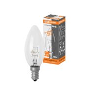 Лампа накаливания «Свеча прозрачная» 40 Вт-230 В-Е14 TDM