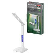 Светильник светодиодный-часы СНЧ-1, 5 Вт, календ., терм-р, 2800-5500 К, сенсор-димм, USB, белый, TDM