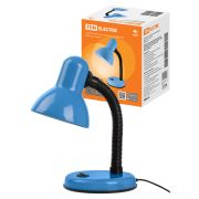 Светильник настольный на основании 60Вт, E27 синий TDM