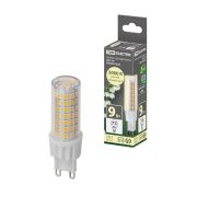 Лампа светодиодная G9-9 Вт-230 В-3000 К, SMD, 21,5x70,5 мм TDM