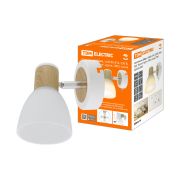 Светильник Спот, 1х40Вт, Е14, 230 В, 50 Гц, IP20, «Бутон», кругл., ЭКО, сосна, TDM