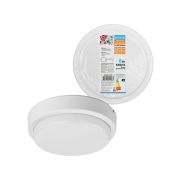 Светодиодный светильник LED ДПП 3901 8Вт 6500К IP65 белый круг 140*57 мм Народный