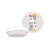 Светодиодный светильник LED ДПП 3901 8Вт 4000К IP65 белый круг 140*57 мм Народный