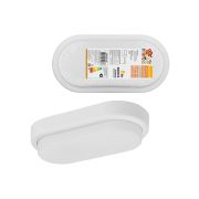 Светодиодный светильник LED ДПП 3801 8Вт 4000К IP65 белый овал 155*78*57 мм Народный