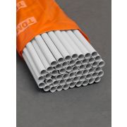 Труба гладкая жесткая ПВХ d 20 (104 м) длина 2 м индивид. штрихкод, серая TDM