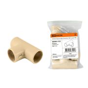 Тройник соед. для трубы 20 мм (5шт) «ЭКО» (сосна) TDM