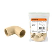 Угол 90 соед. для трубы 20 мм (5шт) «ЭКО» (сосна) TDM