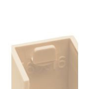 Заглушка кабельной трассы КМЗ 16х16 сосна (4 шт./комп.) TDM