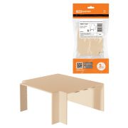 Угол Т-образный КМТ 100х60 сосна (2 шт./комп.) TDM