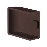 Заглушка кабельной трассы КМЗ 20х10 бук (4 шт./комп.) TDM