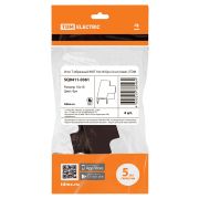 Угол Т-образный КМТ 16х16 бук (4 шт./комп.) TDM