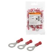 Наконечник кольцевой изолированный НКИ с легким вводом проводника 1,5-6 (100 шт.) TDM