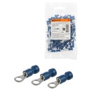 Наконечник кольцевой изолированный НКИ с легким вводом проводника 2,5-4 (100 шт.) TDM