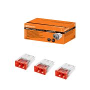 Строительно-монтажная клемма КБМ-2273-232 (2,5мм2) с пастой TDM