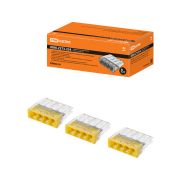 Строительно-монтажная клемма КБМ-2273-234 (2,5мм2) с пастой TDM