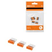 Строительно-монтажная клемма КБМ-2273-233 (2,5мм2) с пастой (5 шт/упак) TDM