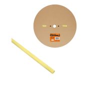 Термоусаживаемая трубка ТУТнг 6/3 желтая (100 м/ролл) TDM